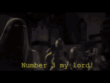 Number 3 My Lord GIF - Three Number Three My Lord GIFs