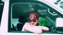 we girls junga we girls ride shades on car