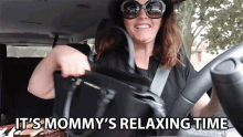 Its Mommys Relaxing Time Bonnie Hoellein GIF - Its Mommys Relaxing Time Bonnie Hoellein Me Time GIFs