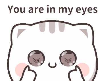 Love Eyes Sticker - Love Eyes Cat Stickers