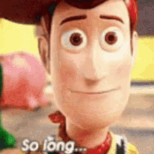 Woody Toy Story GIF - Woody Toy Story So Long Partner GIFs
