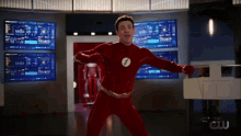 The Flash Dance GIF - The Flash Dance Barry Allen GIFs
