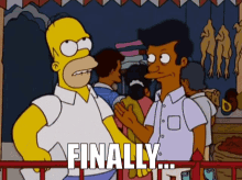 Finally Homer GIF - Finally Homer Simpsons GIFs