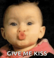 Kiss Me Give Me A Kiss GIF - Kiss Me Give Me A Kiss Kid GIFs