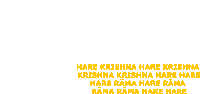 Hare Krishna Mahamantra Sticker - Hare Krishna Mahamantra Hare Rama Stickers