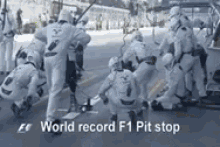 racing f1 pit stop