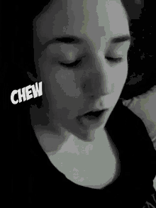Chew Anna Wolf GIF - Chew Anna Wolf Gum GIFs