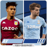 Aston Villa F.C. Vs. Leeds United Pre Game GIF - Soccer Epl English Premier League GIFs