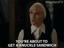 Youre About To Get A Knuckle Sandwich Youre About To Get Punched GIF - Youre About To Get A Knuckle Sandwich Youre About To Get Punched Im About To Punch You GIFs