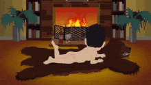 Freezing South Park GIF - Freezing South Park Fireplace GIFs