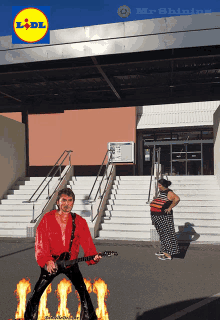 Lidl Johnny Hallyday GIF - Lidl Johnny Hallyday Rock And Roll GIFs