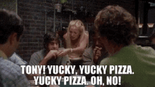 Toni Yucky GIF - Toni Yucky Pizza GIFs