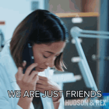 We Are Just Friends Sarah Truong GIF - We Are Just Friends Sarah Truong Hudson And Rex GIFs