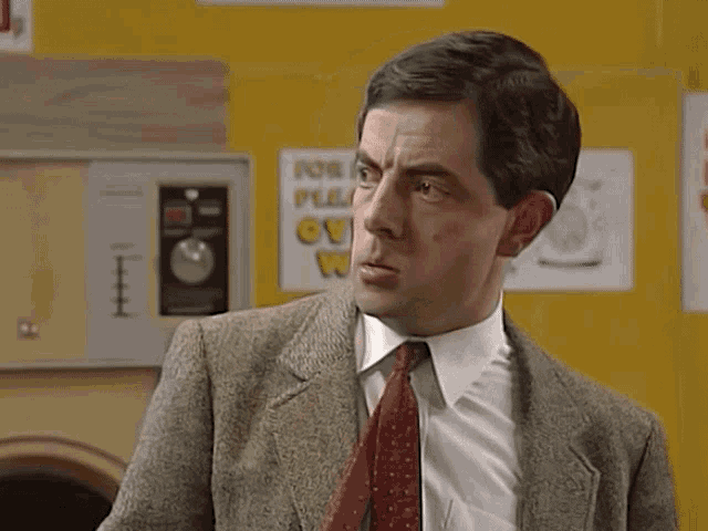 Mr Bean Stressed GIF - Mr Bean Stressed Thinking - Discover & Share GIFs