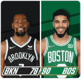 Brooklyn Nets (78) Vs. Boston Celtics (90) Third-fourth Period Break GIF - Nba Basketball Nba 2021 GIFs