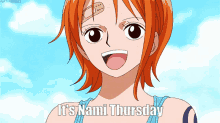 Nami Thursday GIF - Nami Thursday Nami Swan GIFs