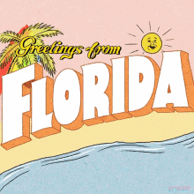 Florida Greetings GIF - Florida Greetings Rainbow GIFs