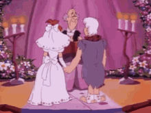 Bam Bam And Pebbles Getting Married GIF - Wedding Married Bam Bam GIFs