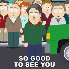 So Good To See You Christopher Reeve GIF - So Good To See You Christopher Reeve South Park GIFs