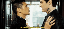 Malec Shadow Hunters GIF - Malec Shadow Hunters You Shouldnt Be Out Your Own GIFs
