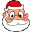 Merry Christmas Santa Sticker - Merry Christmas Santa Claus Stickers