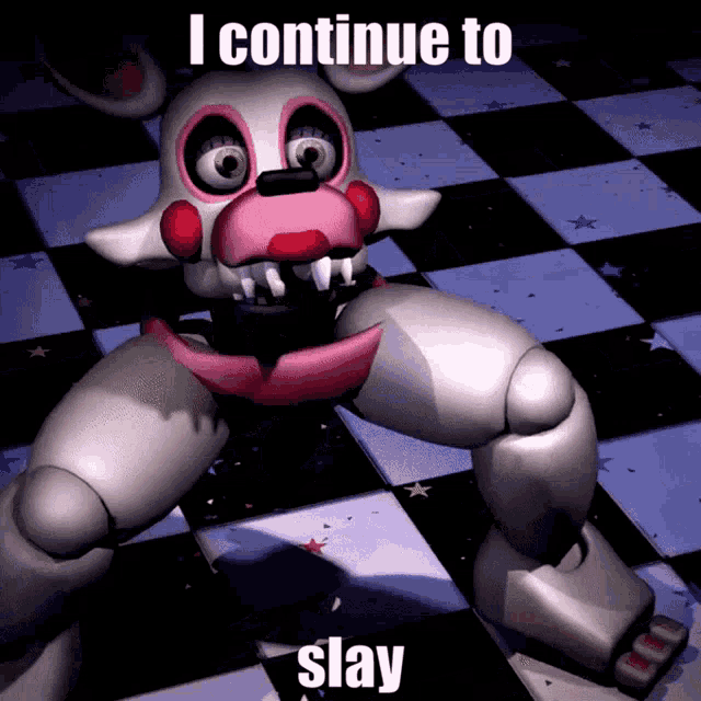 mangle/funtime foxy (my stylized design) - five nights at freddy’s 2 (64x) ✪ Minecraft Skin