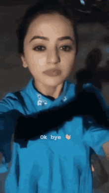 Helly Shah Ok Bye GIF - Helly Shah Ok Bye Selfie GIFs