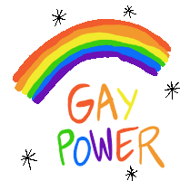 Omar Janaan Gay Sticker - Omar Janaan Gay Gay Power Stickers
