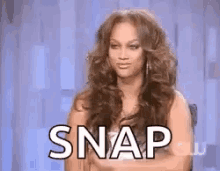 Tyra Banks Snap GIF - Tyra Banks Snap Blank Reaction GIFs