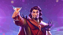 Medivh Alcohol GIF - Medivh Alcohol Heartstone GIFs