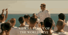 We Will Be Out Of The Worlds Eye Matt Smith GIF - We Will Be Out Of The Worlds Eye Matt Smith Prince Philip GIFs