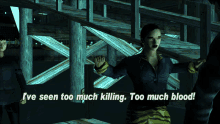 Gtagif Gta One Liners GIF - Gtagif Gta One Liners Ive Seen Too Much Killing Too Much Blood GIFs