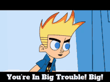 Johnny Test Youre In Big Trouble Big GIF - Johnny Test Youre In Big Trouble Big Youre In Big Trouble GIFs