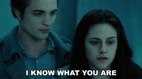 I Know What You Are Bella Swan GIF - I Know What You Are Bella Swan Kristen Stewart GIFs