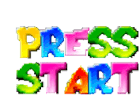 Mario Press Start Sticker - Mario Press Start Press Start To Play Stickers