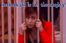 Facebook Jail For The Naughty Fb GIF - Facebook Jail For The Naughty Facebook Jail Facebook GIFs