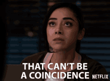 That Cant Be Coincidence Aimee Garcia GIF - That Cant Be Coincidence Aimee Garcia Ella Lopez GIFs