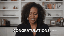 Congratulations Girl Michelle Obama GIF - Congratulations Girl Michelle Obama Bet Awards2020 GIFs