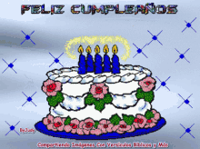Feliz Cumplea Happy Birthday GIF - Feliz Cumplea Happy Birthday Cake GIFs