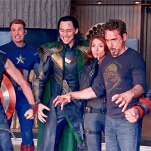 Loki Captain America GIF - Loki Captain America Iron Man GIFs