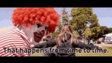 that happens from time to time ronald mcdonald mcdonalds rackaracka clown