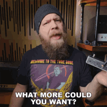 What More Could You Want Fluff GIF - What More Could You Want Fluff Riffs Beards And Gear GIFs