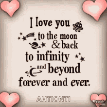 I Love You To The Moon And Back Ily GIF - I Love You To The Moon And Back Love You I Love You GIFs