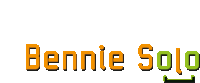 Bennie Solo Text Sticker - Bennie Solo Text Animated Text Stickers