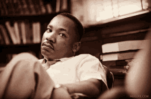 Mlkj Stare GIF - Mlkj Stare Martin Luther King Jr GIFs