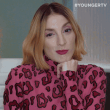 Nodding Lauren Heller GIF - Nodding Lauren Heller Younger GIFs