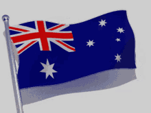 Australia Flag GIF - Australia Flag Flag Waver GIFs