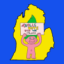 Trolls Vote How We Choose Troll Doll GIF - Trolls Vote How We Choose Trolls Troll Doll GIFs