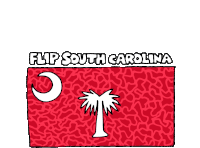 Flip South Carolina Sc Sticker - Flip South Carolina Sc South Carolina Stickers