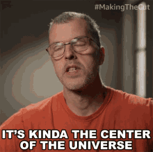 Its Kinda The Center Of The Universe Gary Graham GIF - Its Kinda The Center Of The Universe Gary Graham Making The Cut GIFs